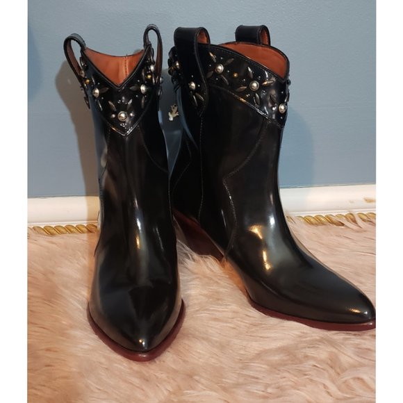 NWOB COACH COWBOY EBMELLISHED BOOTS- Size 5B - Picture 2 of 7